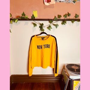 Yellow New York sweatshirt